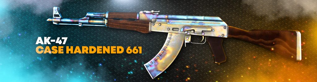 AK-47 Case Hardened (pattern 661) 
