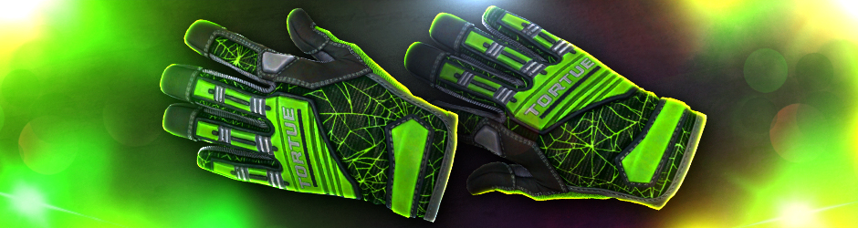 Gloves Emerald Web