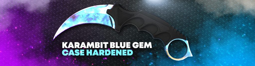 Karambit Case Hardened (Blue Gem) 