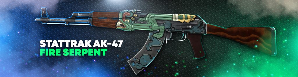 StatTrak AK-47 Fire Serpent