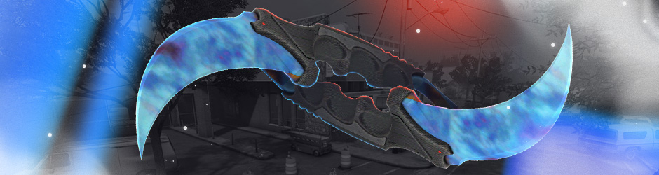 Karambit Case Hardened (Blue Gem)