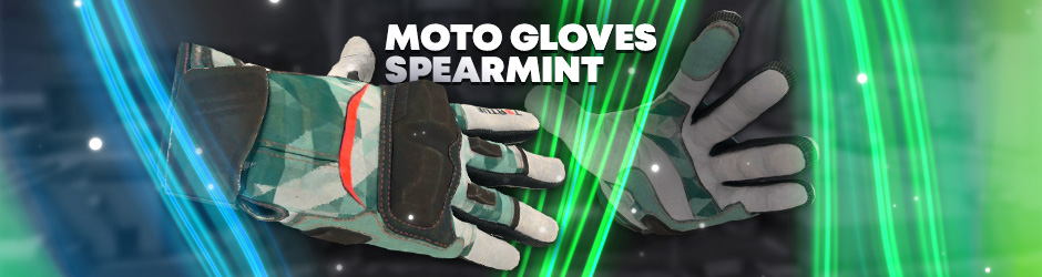 Moto Gloves Spearmint