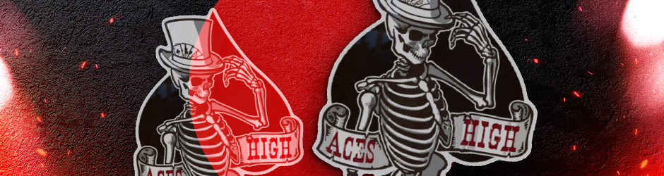 Aces High sticker