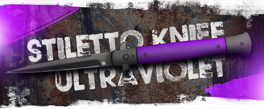 Stiletto Knife Ultraviolet