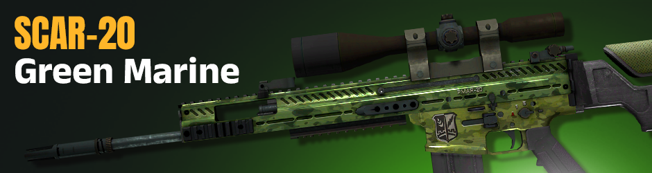 SCAR-20 Green Marine