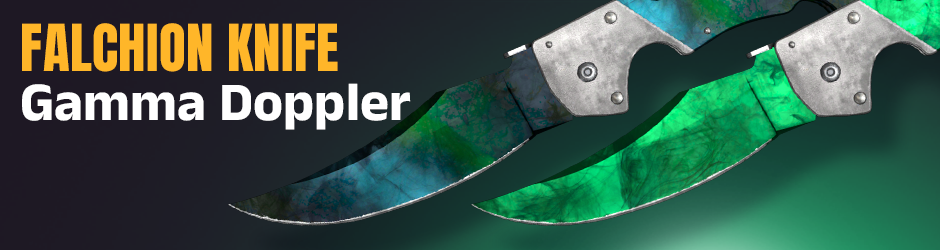 Falchion Knife Gamma Doppler