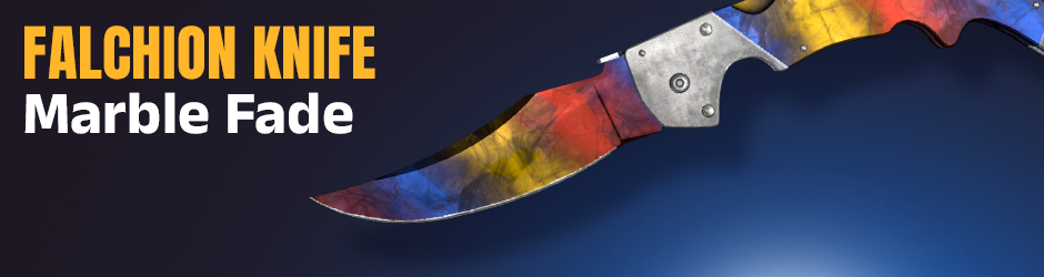 Falchion Knife Marble Fade