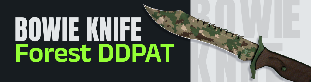 Bowie Knife Forest DDPAT