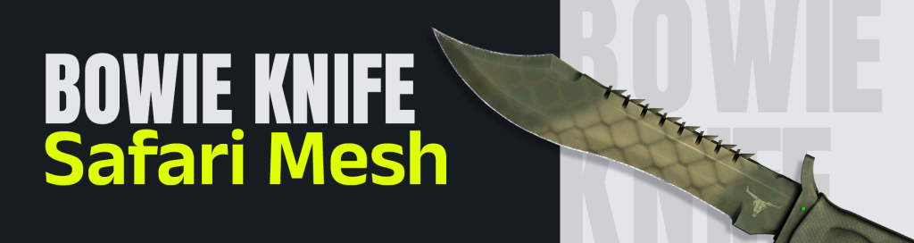 Bowie Knife Safari Mesh