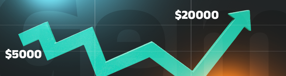 Rarity and Price Trends of AK-47 Case Hardened Blue Gem