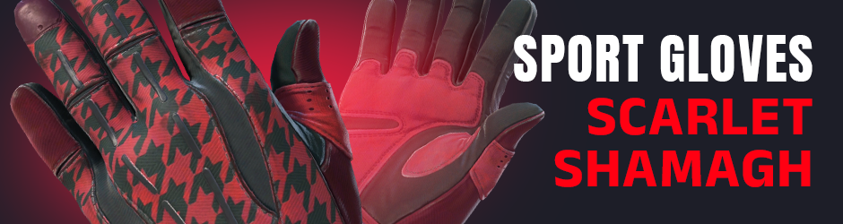 Sport Gloves Scarlet Shamagh