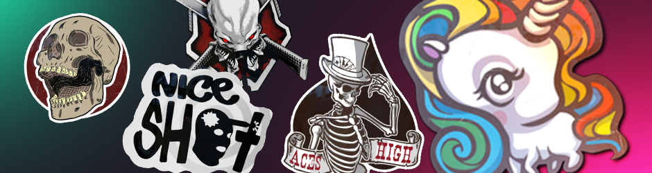 This sticker combo showcases Unicorn, Aces High, Legendary, Nice Shot, and Rising Skull on a bright weapon, complementing all white CS2 skins perfectly