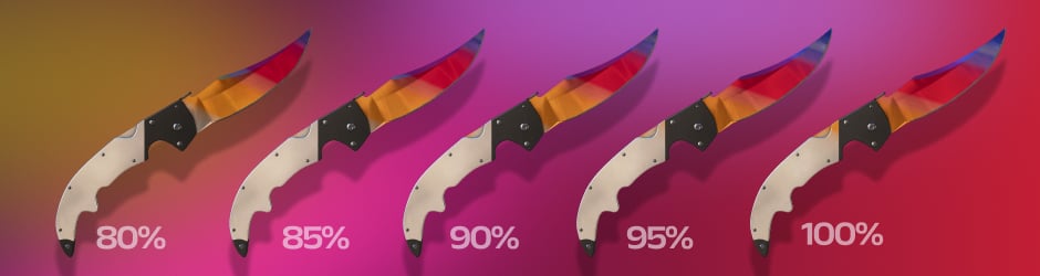 Pattern Index & Seed Impact on the Falchion Knife Fade