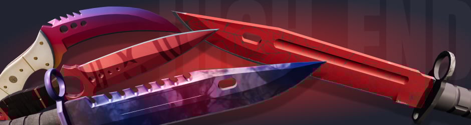 CS2 Knife Tier List High-End Knives