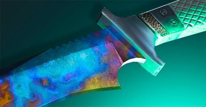 Classic Knife Case Hardened Blue Gem Seed Patterns & Market Trends (medium)