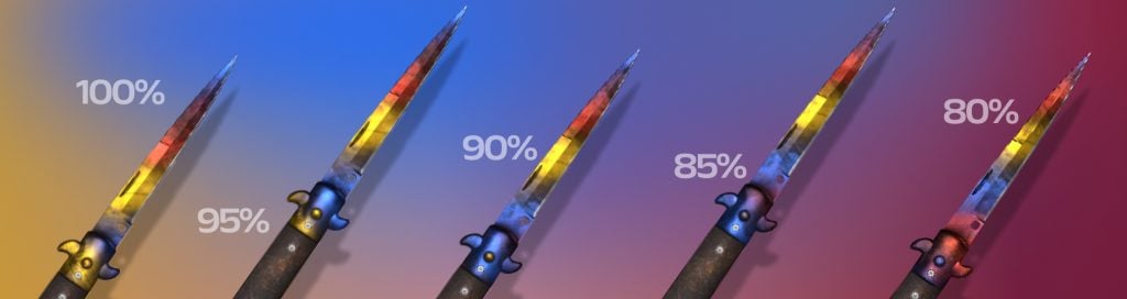 Fade Percentage & Stiletto Fade Patterns