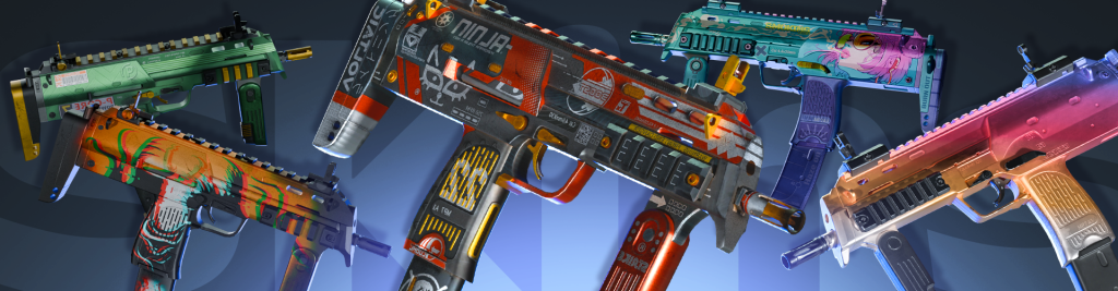 Best MP7 skins: MP7 | Bloodsport, MP7 | Abyssal Apparition, MP7 | Fade, MP7 | Smoking Kills, MP7 | Powercore