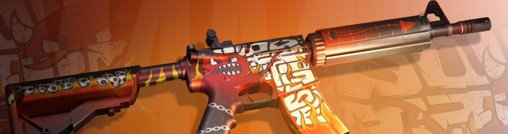 Why Choose the M4A4 Hellfire Skin