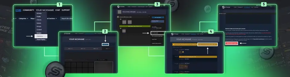 How to Reverse a Trade on Steam in CS2