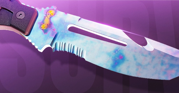 Survival Knife Case Hardened Blue Gem Seeds, Rare Patterns & Price Guide (medium)